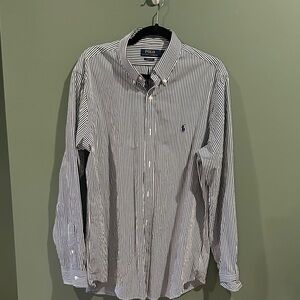 Polo by Ralph Lauren Men's Striped Button Down Shirt